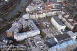 Viennaslide-00020003 Wien, Luftaufnahme Obere Donaustraße, Scholzgasse, Obere Augartenstraße - Vienna, Aerial View Obere Donaustraße, Scholzgasse, Obere Augartenstraße