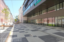 Viennaslide-00020195 Wien, Schulvorplatz BRG/BORG Lessinggasse // Vienna, Traffic Calming in Front of Lessinggasse School