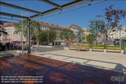 Viennaslide-00101152 Wien, Reumannplatz, Neugestaltung 2020