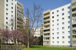 Viennaslide-00110144 Wien, Plattenbauten - Vienna, Building made with precast Concrete Slabs