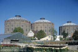 Viennaslide-00113014 Wien, Gasometer vor Umbau