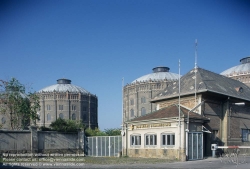 Viennaslide-00113016 Wien, Gasometer vor Umbau