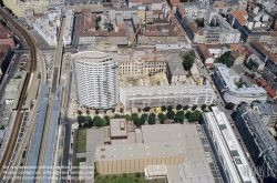 Viennaslide-00160011 Wien, Umbau der Tabakfabrik, Luftbild - Vienna, Aerial View