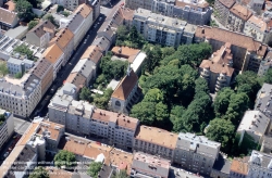 Viennaslide-00180006 Wien, Luftbild Martinstraße, Weimarer Straße - Vienna, Aerial View