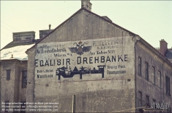 Viennaslide-00252131 Wien, historische Außenwerbung auf einer Feuermauer