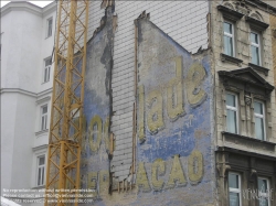 Viennaslide-00252137 Wien, Mariahilfergürtel, Außenwerbung auf einer Feuermauer