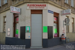 Viennaslide-00253214 Wien, Konstantingasse, geschlossene Fleischhauerei