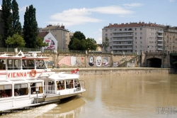 Viennaslide-00310265 Wien, Donaukanal