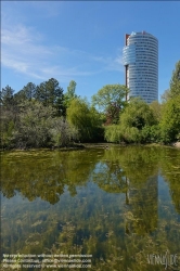 Viennaslide-00312210 Wien, Wasserpark und Florido-Tower