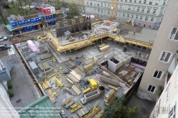 Viennaslide-00470619 Wien, Baustelle des Wohnbaus Beatrixgasse 11