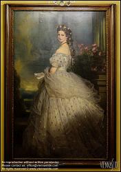 Viennaslide-00560153 Wien, Hotel Imperial, F.X.Winterhalter, Gemälde Kaiserin Elisabeth (Sisi) // Vienna, Hotel Imperial, F.X.Winterhalter, Painting Empress Elisabeth (Sisi)