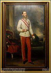 Viennaslide-00560154 Wien, Hotel Imperial, F.X.Winterhalter, Gemälde Kaiser Franz Joseph I. // Vienna, Hotel Imperial, F.X.Winterhalter, Painting Emperor Franz Joseph I.