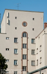 Viennaslide-00421327 Wien, Gemeindebau des 'Roten Wien' - Vienna, Council Tenement Block, 'Red Vienna', Rabenhof, Baumgasse 29–41, Heinrich Schmid und Hermann Aichinger 1925–1928