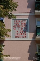 Viennaslide-00421718 Wien, Gemeindebau des 'Roten Wien' - Vienna, Council Tenement Block, 'Red Vienna', Winarsky-Hof, Stromstraße 36–38, Oskar Wlach, Oskar Strnad, Josef Frank, Josef Hoffmann, Peter Behrens 1925