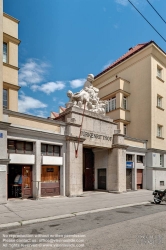 Viennaslide-00425851f Wien, Gemeindebau des 'Roten Wien' - Vienna, Council Tenement Block, 'Red Vienna', Türkenritthof, Hernalser Hauptstraße 190–192, Paul Hoppe 1928