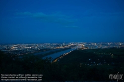 Viennaslide-01001210 Wien, Panorama vom Leopoldsberg - Vienna, Panorama from Leopoldsberg