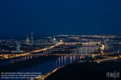 Viennaslide-01001214 Wien, Panorama vom Leopoldsberg - Vienna, Panorama from Leopoldsberg