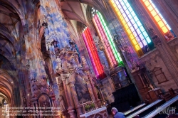 Viennaslide-01010330 Wien, Stephansdom, Innenraum, Fenster - Vienna, St. Stephens Cathedral, Interior