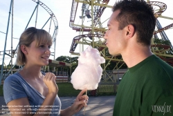 Viennaslide-01030227 Wien, Junges Paar im Prater - Vienna, Young Couple in Prater