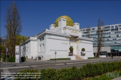 Viennaslide-01051966 Wien, Secession, Architekt Joseph Maria Olbrich, 1898 // Vienna, Secession Building by  Architect Joseph Maria Olbrich, 1898