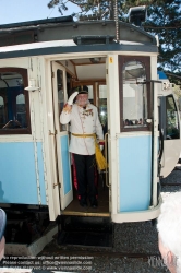 Viennaslide-02900275 Historischer Zug der Lokalbahn Wien-Baden, 'Badnerbahn', mit Kaiserpaar