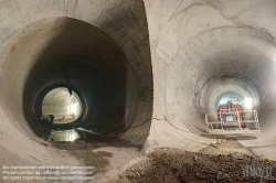 Viennaslide-03610311f Wien, U-Bahn, Verlängerung der Linie U1 Richtung Oberlaa, Baulos U1/10 Troststraße, Querschlag, Schwallluftbauwerk