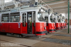 Viennaslide-03715273 Wien, Straßenbahnremise Gürtel // Vienna, Tramway Depot Gürtel