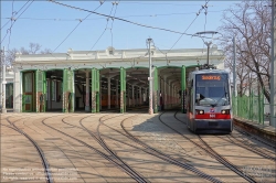 Viennaslide-03715277 Wien, Straßenbahnremise Gürtel // Vienna, Tramway Depot Gürtel