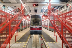 Viennaslide-03718308 Wien, Straenbahnremise Ottakring // Vienna, Tramway Depot Ottakring