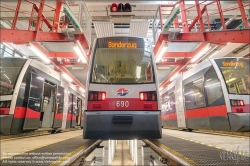 Viennaslide-03718309 Wien, Straenbahnremise Ottakring // Vienna, Tramway Depot Ottakring