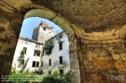 Viennaslide-04301974h Pottendorf, Schlossruine - Austria, Pottendorf, Ruin of old Moated Castle