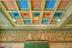 Viennaslide-04314137h Niederösterreich, Berndorf, Ägyptische Stilklasse in den von Arthur Krupp errichteten Schulen, 1896 - Lower Austria, Berndorf, Egyptian Style Classroom, 1896