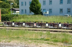 Viennaslide-04385517 Wieselburg, Bahnhof