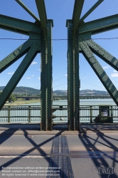 Viennaslide-04419079 Linz, historische Eisenbahnbrücke