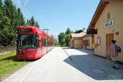 Viennaslide-04619611 Innsbruck, Straßenbahnlinie 6 nach Igls