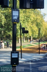 Viennaslide-05100037 London, Ampel für Reiter am Hyde Park - London, Traffic Light for Horseback Riders