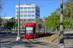 Viennaslide-05459437 Spanien, Valencia, Straßenbahn, Linie 6, Tarongers Ernest Lluch // Spain, Valencia, Streetcar, Tramway, Line 6, Tarongers Ernest Lluch