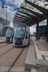 Viennaslide-05999153 Die Stater Tram (dt.: Städtische Straßenbahn) ist die Straßenbahn der luxemburgischen Hauptstadt Luxemburg, die am 10. Dezember 2017 eröffnet wurde. Die Straßenbahnlinie setzt Fahrzeuge des spanischen Unternehmens CAF (Construcciones y auxiliar de ferrocarriles), Urbos 3, ein.