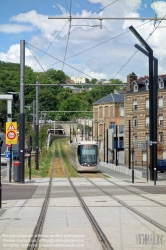 Viennaslide-05213963 Le Havre, Tramway, Rond-Point