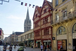 Viennaslide-05215145 Caen, Stadtzentrum - Caen, Historic Center