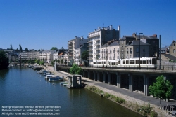 Viennaslide-05221926 Nantes, Tramway, Quai de Versailles