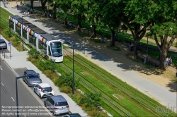 Viennaslide-05222706 Angers, moderne Straßenbahn - Angers, modern Tramway