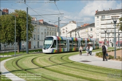 Viennaslide-05222916 Frankreich, Angers, Straßenbahn Linie A, Gare St-Laud // France, Angers, Tramway Line A, Gare St-Laud