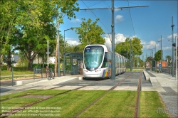 Viennaslide-05222924 Angers, moderne Straßenbahn - Angers, modern Tramway