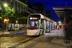 Viennaslide-05222953 Angers, moderne Straßenbahn - Angers, modern Tramway