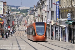 Viennaslide-05223908 France, Le Mans, modern Tramway, Rue Gambetta