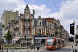 Viennaslide-05223915 France, Le Mans, modern Tramway