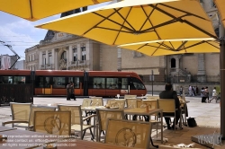 Viennaslide-05223925 France, Le Mans, modern Tramway, Place de la Republique