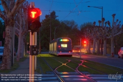 Viennaslide-05241845 Strasbourg, moderne Straßenbahn - Strasbourg, modern Tramway