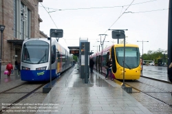 Viennaslide-05244947 Mulhouse, Gare Central, Tram-Train